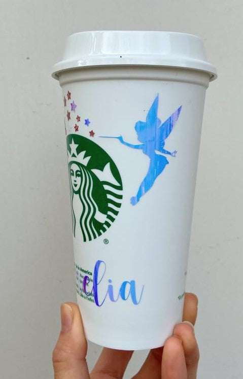 Tinkerbell Starbucks Cold Cup Wrap – thepapergardenn